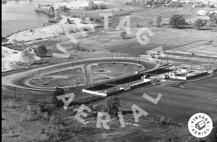 Spartan Speedway (Corrigan Oil Speedway) - AERIAL PHOTO (newer photo)